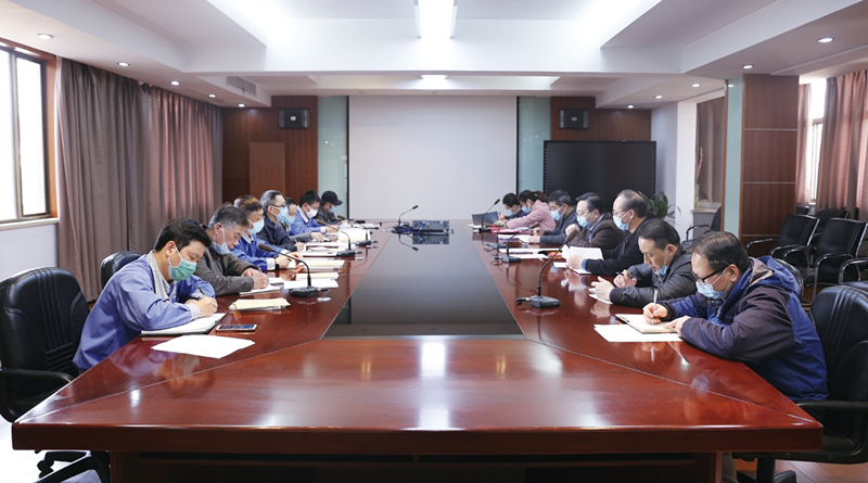 圖為2020年黨建工作專題會議